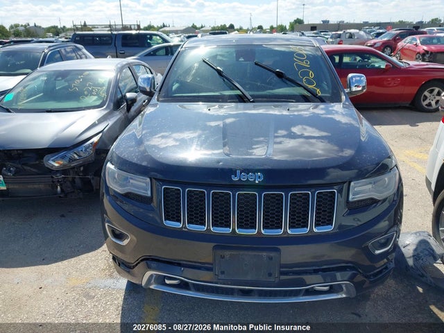 20276085 :رقم المزاد ، 1C4RJFCGXEC272934 vin ، 2014 Jeep Grand Cherokee Overland مزاد بيع