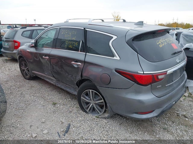 2019 Infiniti Qx60 Pure მანქანა იყიდება აუქციონზე, vin: 5N1DL0MM4KC555715, აუქციონის ნომერი: 20276101