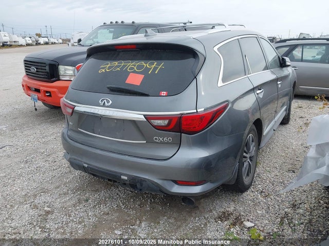 2019 Infiniti Qx60 Pure მანქანა იყიდება აუქციონზე, vin: 5N1DL0MM4KC555715, აუქციონის ნომერი: 20276101