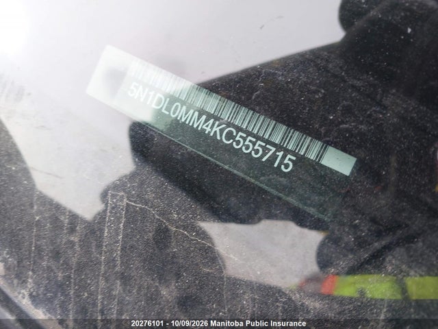 2019 Infiniti Qx60 Pure მანქანა იყიდება აუქციონზე, vin: 5N1DL0MM4KC555715, აუქციონის ნომერი: 20276101