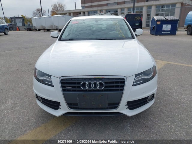 2012 Audi A4 2.0t Quattro მანქანა იყიდება აუქციონზე, vin: WAUFFAFL1CN014378, აუქციონის ნომერი: 20276106