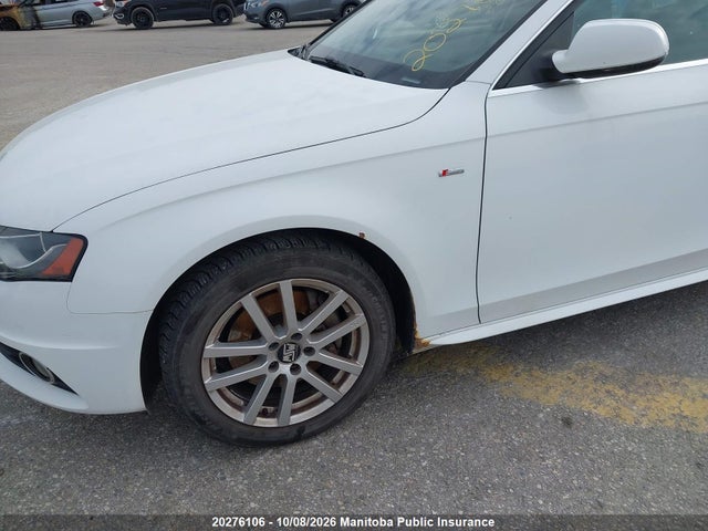2012 Audi A4 2.0t Quattro მანქანა იყიდება აუქციონზე, vin: WAUFFAFL1CN014378, აუქციონის ნომერი: 20276106