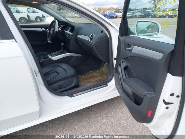 2012 Audi A4 2.0t Quattro მანქანა იყიდება აუქციონზე, vin: WAUFFAFL1CN014378, აუქციონის ნომერი: 20276106