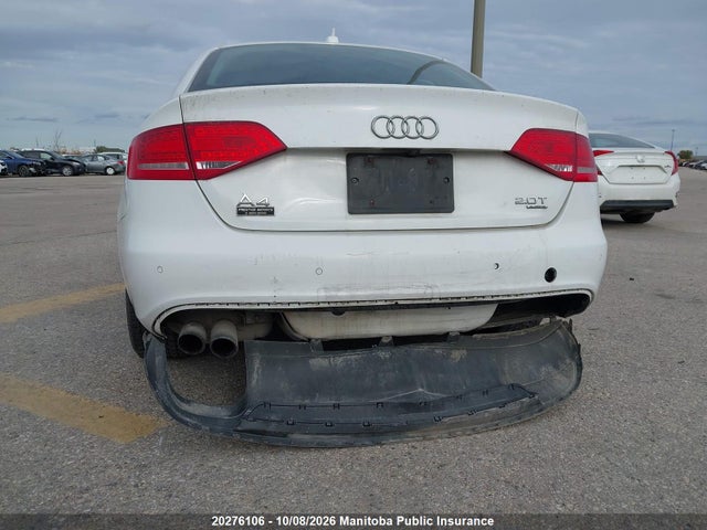 2012 Audi A4 2.0t Quattro მანქანა იყიდება აუქციონზე, vin: WAUFFAFL1CN014378, აუქციონის ნომერი: 20276106