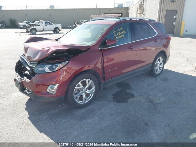 2018 Chevrolet Equinox Lt 2.0t მანქანა იყიდება აუქციონზე, vin: 2GNAXTEX4J6193891, აუქციონის ნომერი: 20276140