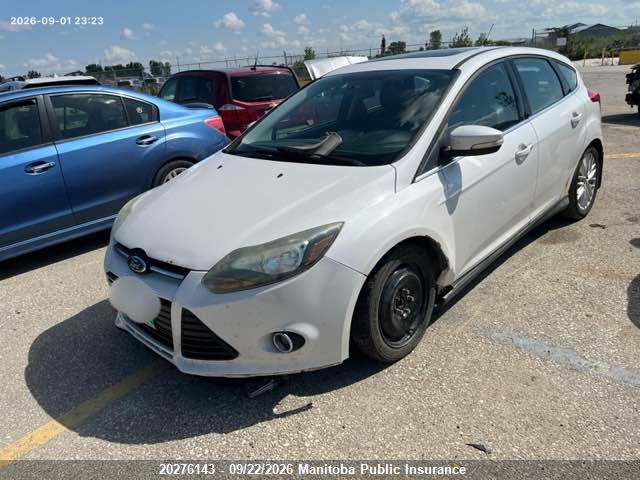 Aukcja sprzedaży 2013 Ford Focus Titanium, vin: 1FADP3N21DL101700, numer aukcji: 20276143
