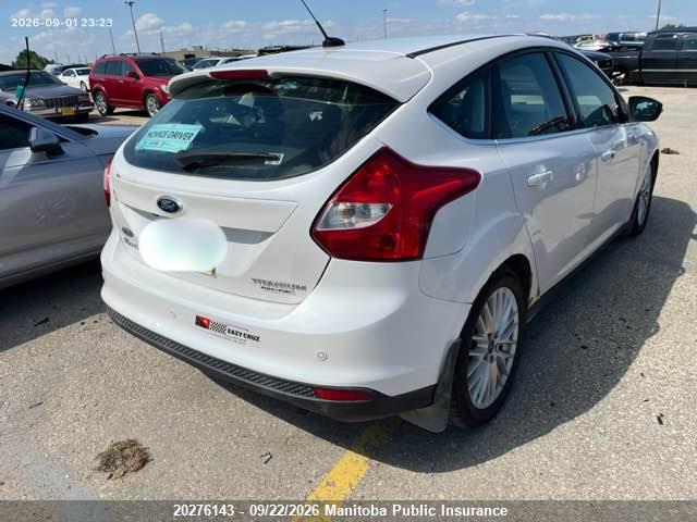 Aukcja sprzedaży 2013 Ford Focus Titanium, vin: 1FADP3N21DL101700, numer aukcji: 20276143