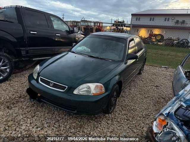 1998 Honda Civic Ex მანქანა იყიდება აუქციონზე, vin: 2HGEJ6585WH906476, აუქციონის ნომერი: 20276177
