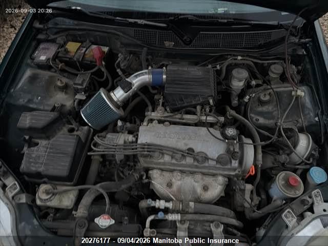1998 Honda Civic Ex მანქანა იყიდება აუქციონზე, vin: 2HGEJ6585WH906476, აუქციონის ნომერი: 20276177