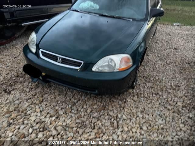 1998 Honda Civic Ex მანქანა იყიდება აუქციონზე, vin: 2HGEJ6585WH906476, აუქციონის ნომერი: 20276177
