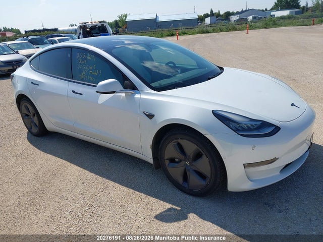 Продаж на аукціоні авто 2020 Tesla Model 3 75d, vin: 5YJ3E1EB7LF733960, номер лоту: 20276191