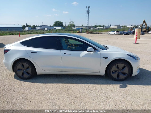 Продажа на аукционе авто 2020 Tesla Model 3 75d, vin: 5YJ3E1EB7LF733960, номер лота: 20276191