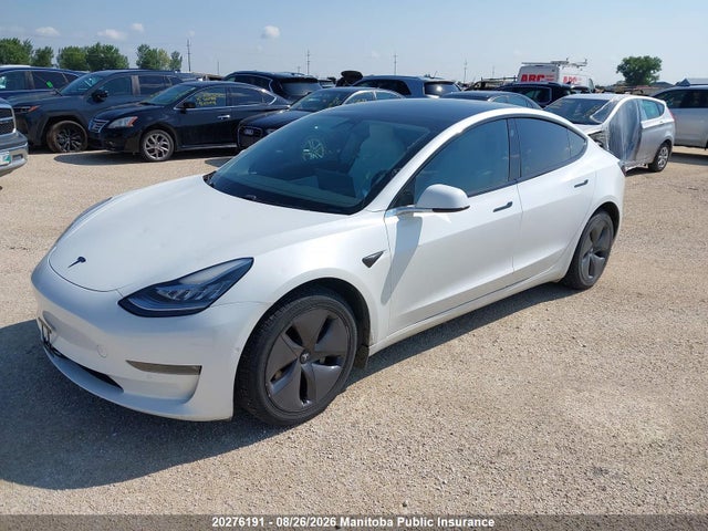 Продажа на аукционе авто 2020 Tesla Model 3 75d, vin: 5YJ3E1EB7LF733960, номер лота: 20276191