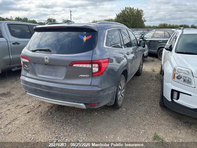 Honda Pilot Ex-l 2021 5FNYF6H78MB506303 Image 4