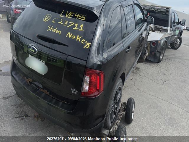 Продаж на аукціоні авто 2013 Ford Edge Sel, vin: 2FMDK4JC1DBC23711, номер лоту: 20276207