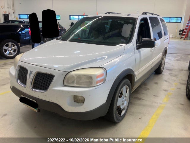 2009 Pontiac Montana Sv6 მანქანა იყიდება აუქციონზე, vin: 1GMDV23109D106534, აუქციონის ნომერი: 20276222