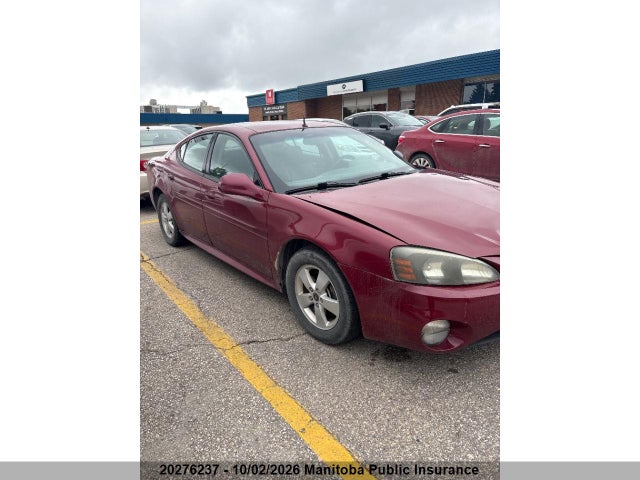 Продажа на аукционе авто 2005 Pontiac Grand Prix, vin: 2G2WP522X51210753, номер лота: 20276237