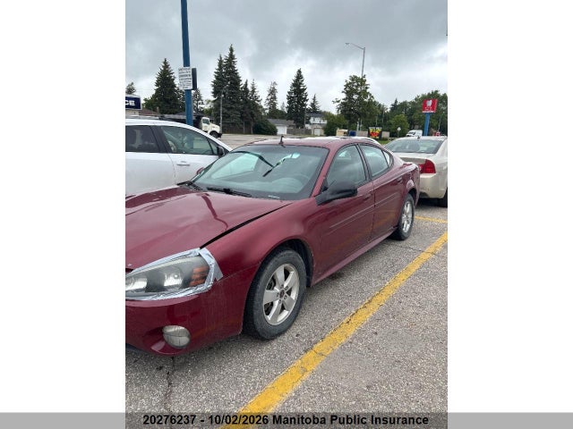Продажа на аукционе авто 2005 Pontiac Grand Prix, vin: 2G2WP522X51210753, номер лота: 20276237