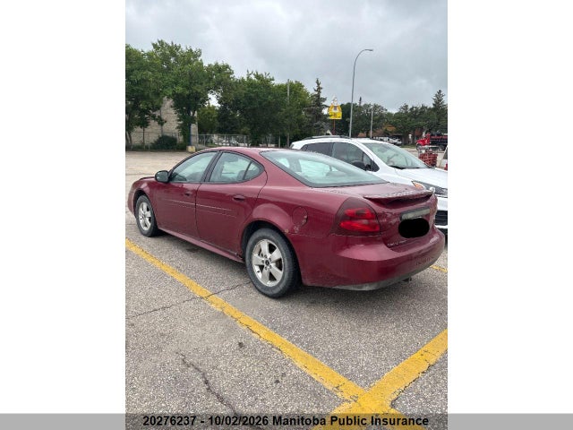 Продажа на аукционе авто 2005 Pontiac Grand Prix, vin: 2G2WP522X51210753, номер лота: 20276237
