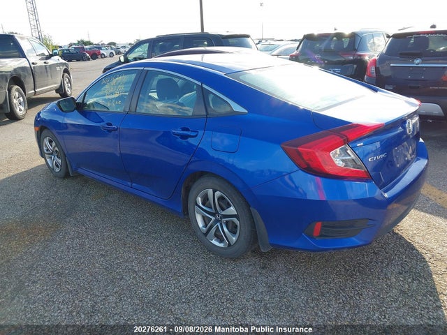 2016 Honda Civic Lx მანქანა იყიდება აუქციონზე, vin: 2HGFC2F5XGH034289, აუქციონის ნომერი: 20276261