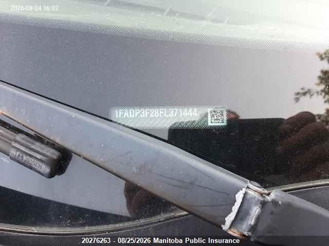 20276263 :رقم المزاد ، 1FADP3F28FL371444 vin ، 2015 Ford Focus Se مزاد بيع