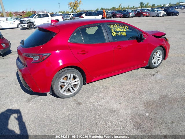 Toyota COROLLA SE 2021 JTNK4MBE3M3143988 Image 4