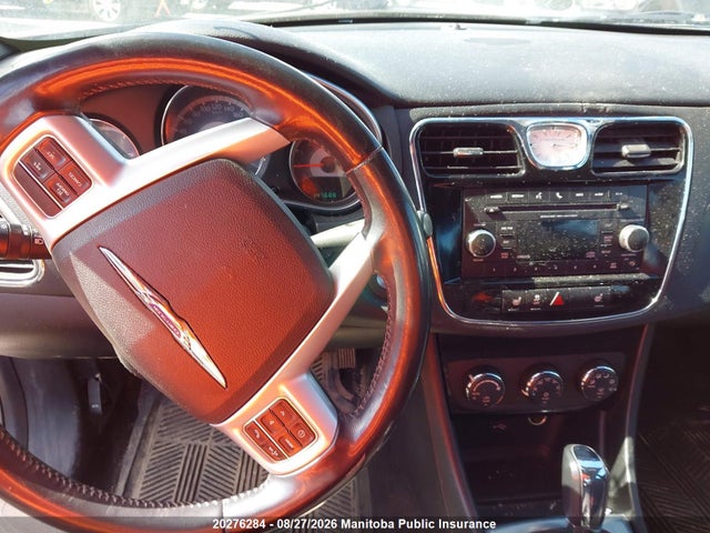 20276284 :رقم المزاد ، 1C3CCBBGXCN234751 vin ، 2012 Chrysler 200 S V6 مزاد بيع