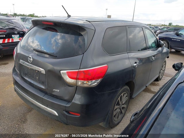 2014 Nissan Pathfinder S მანქანა იყიდება აუქციონზე, vin: 5N1AR2MM1EC651254, აუქციონის ნომერი: 20276287
