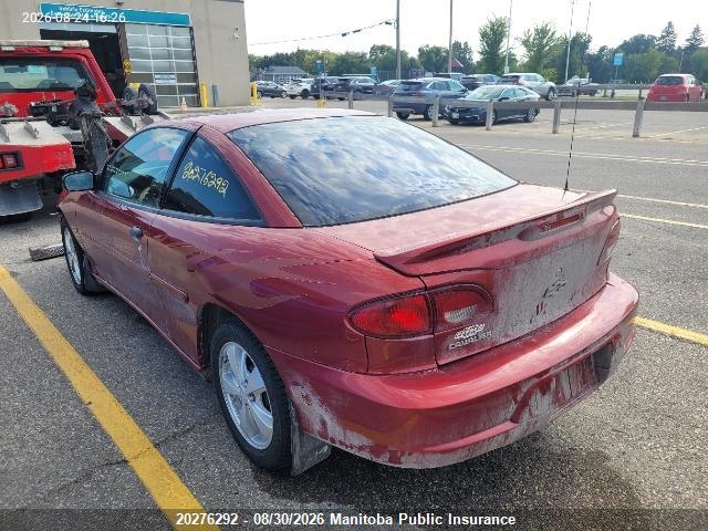 Aukcja sprzedaży 2000 Chevrolet Cavalier Z24, vin: 3G1JF12T3YS194858, numer aukcji: 20276292