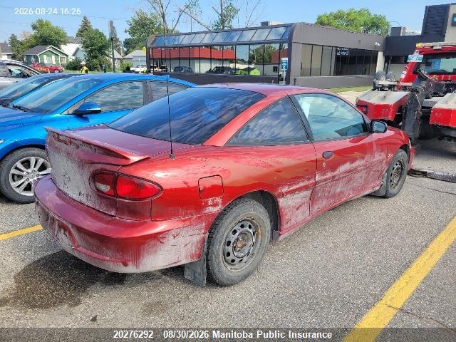 Aukcja sprzedaży 2000 Chevrolet Cavalier Z24, vin: 3G1JF12T3YS194858, numer aukcji: 20276292