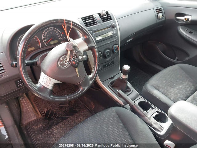 20276298 :رقم المزاد ، 2T1BU40E49C095844 vin ، 2009 Toyota Corolla S/le/xle مزاد بيع
