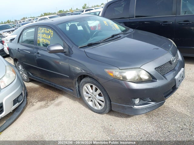 20276298 :رقم المزاد ، 2T1BU40E49C095844 vin ، 2009 Toyota Corolla S/le/xle مزاد بيع