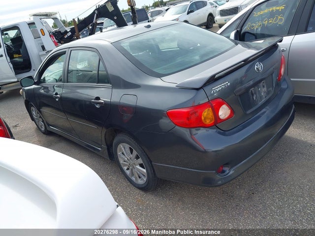 20276298 :رقم المزاد ، 2T1BU40E49C095844 vin ، 2009 Toyota Corolla S/le/xle مزاد بيع