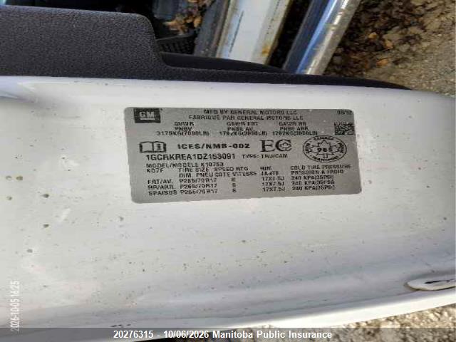 Продажа на аукционе авто 2013 Chevrolet Silverado 1500 Ls Ext Cab, vin: 1GCRKREA1DZ153091, номер лота: 20276315
