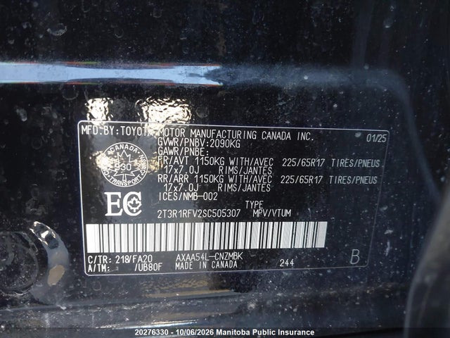 Toyota Rav4 Xle 2025 2T3R1RFV2SC505307 Image 9