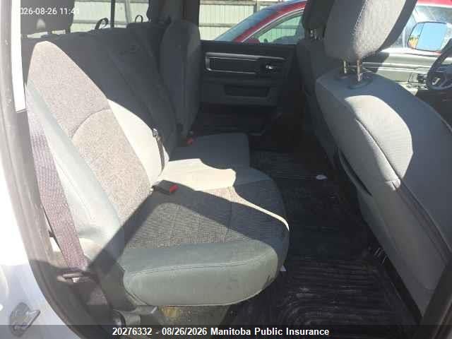 20276332 :رقم المزاد ، 1C6RR7LT0HS725276 vin ، 2017 Dodge Ram 1500 Slt Crew Cab مزاد بيع