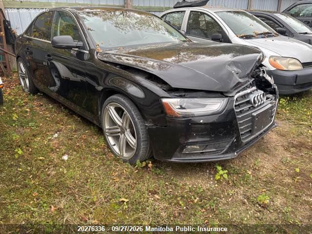 2013 Audi A4 2.0t Quattro მანქანა იყიდება აუქციონზე, vin: WAUFFCFL8DN021941, აუქციონის ნომერი: 20276336