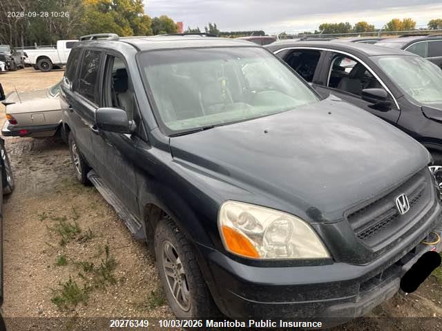 Aukcja sprzedaży 2005 Honda Pilot Ex-l, vin: 5FNYF18555B040980, numer aukcji: 20276349