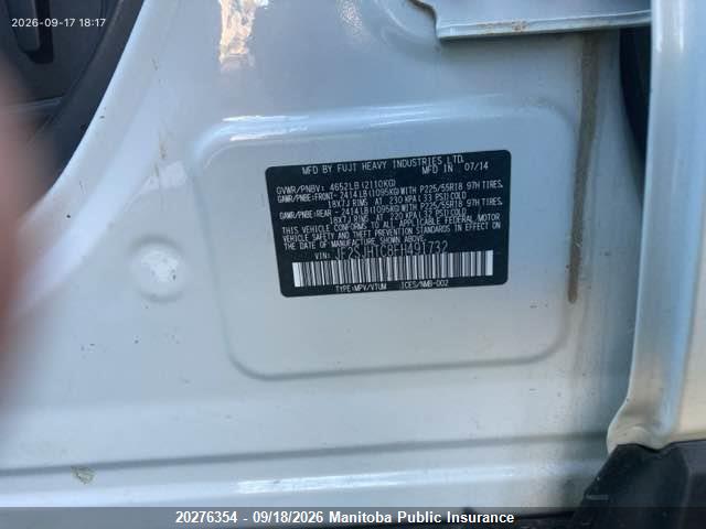 Продаж на аукціоні авто 2015 Subaru Forester 2.0xt, vin: JF2SJHTC8FH491732, номер лоту: 20276354
