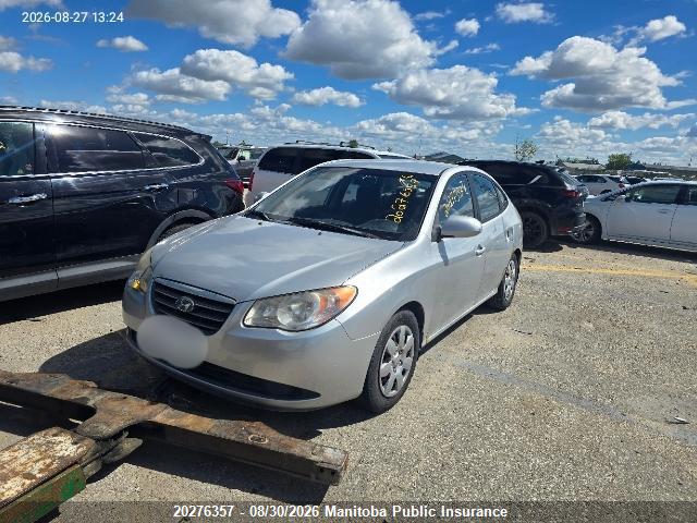 Продажа на аукционе авто 2007 Hyundai Elantra Gl, vin: KMHDU45D67U219469, номер лота: 20276357