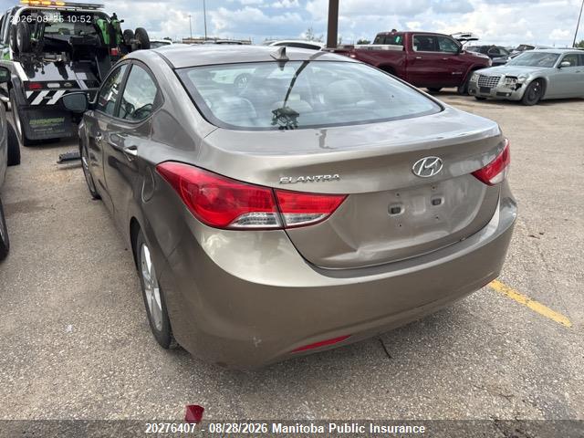 2013 Hyundai Elantra Gls მანქანა იყიდება აუქციონზე, vin: 5NPDH4AEXDH382865, აუქციონის ნომერი: 20276407