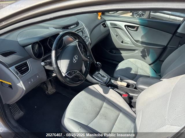 2013 Hyundai Elantra Gls მანქანა იყიდება აუქციონზე, vin: 5NPDH4AEXDH382865, აუქციონის ნომერი: 20276407