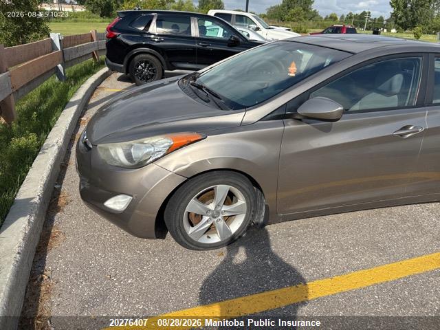 2013 Hyundai Elantra Gls მანქანა იყიდება აუქციონზე, vin: 5NPDH4AEXDH382865, აუქციონის ნომერი: 20276407