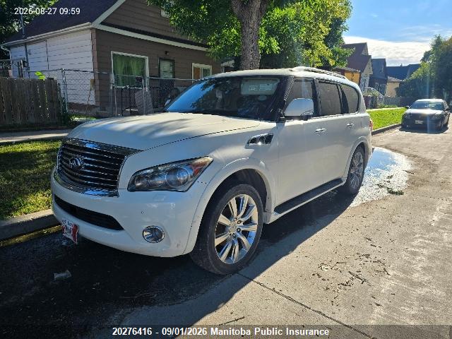 20276416 :رقم المزاد ، JN8AZ2NC6B9300847 vin ، 2011 Infiniti Qx56 مزاد بيع