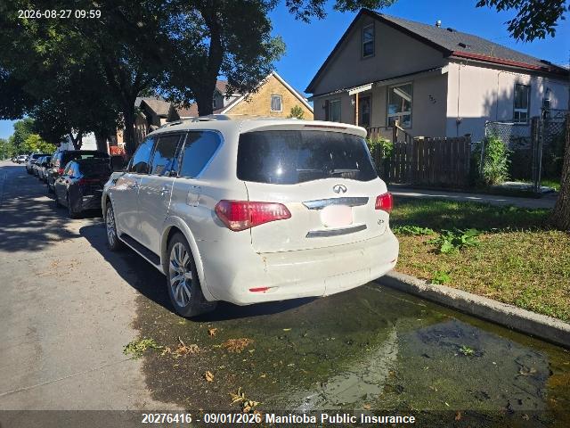 20276416 :رقم المزاد ، JN8AZ2NC6B9300847 vin ، 2011 Infiniti Qx56 مزاد بيع