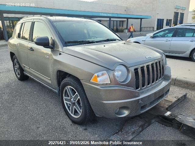 20276423 :رقم المزاد ، 1J8FF47W48D761847 vin ، 2008 Jeep Compass North مزاد بيع