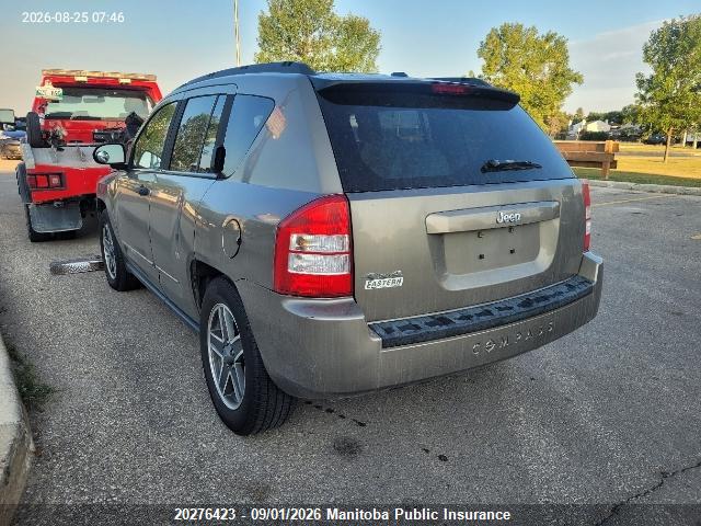 20276423 :رقم المزاد ، 1J8FF47W48D761847 vin ، 2008 Jeep Compass North مزاد بيع