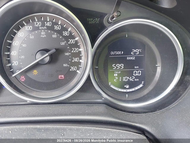 20276426 :رقم المزاد ، JM3KE4DY6G0603540 vin ، 2016 Mazda Cx-5 Gt مزاد بيع