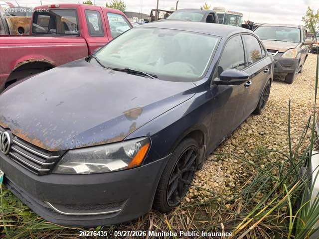 2012 Volkswagen Passat 2.5 მანქანა იყიდება აუქციონზე, vin: 1VWAH7A32CC031054, აუქციონის ნომერი: 20276435