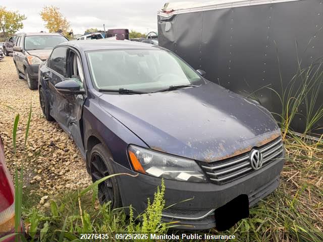 2012 Volkswagen Passat 2.5 მანქანა იყიდება აუქციონზე, vin: 1VWAH7A32CC031054, აუქციონის ნომერი: 20276435
